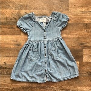 Old Navy Kids Casual Denim Dress